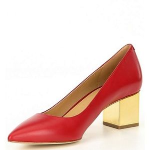 Brand New Michael Kors red Petra pumps